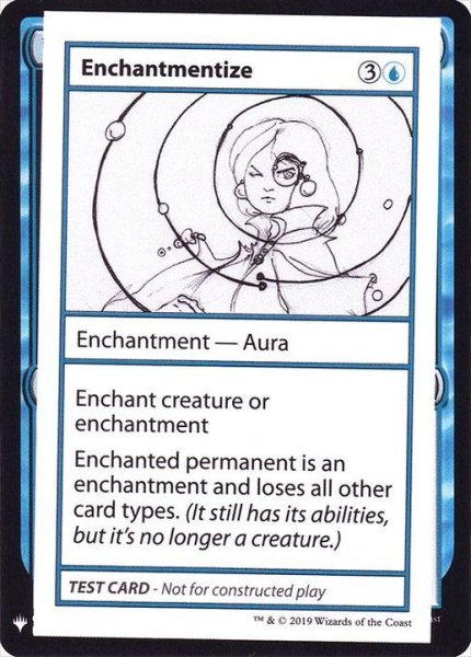 画像1: [EX+](PWマークなし)Enchantmentize《英語》【Mystery Booster Playtest Cards】 (1)