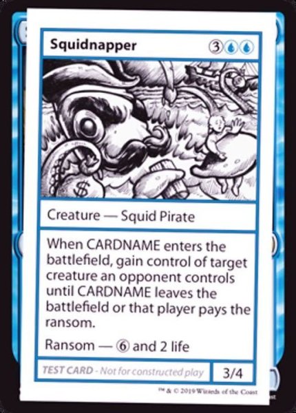 画像1: (PWマークなし)Squidnapper《英語》【Mystery Booster Playtest Cards】 (1)