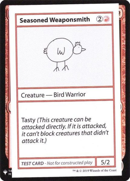 画像1: [EX+](PWマークなし)Seasoned Weaponsmith《英語》【Mystery Booster Playtest Cards】 (1)