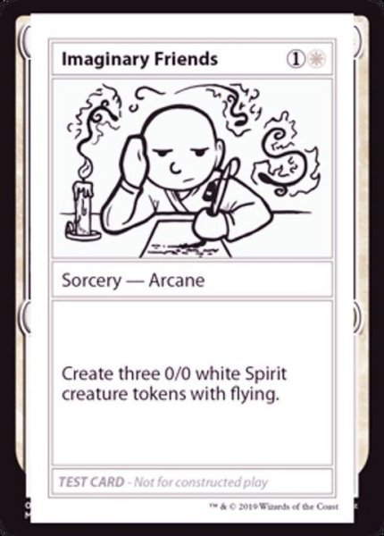 画像1: (PWマークなし)Imaginary Friends《英語》【Mystery Booster Playtest Cards】 (1)