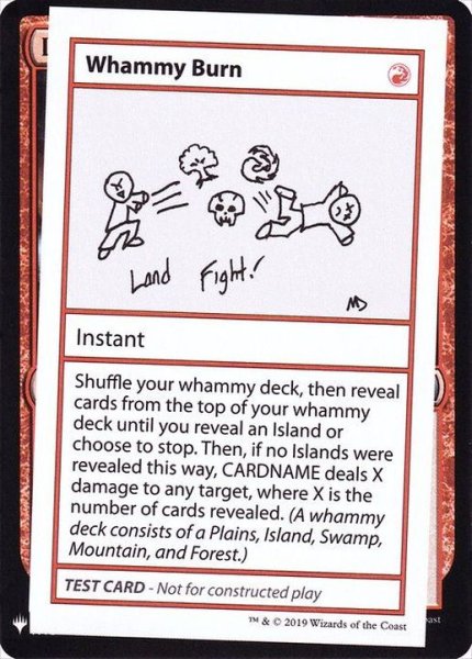 画像1: [EX+](PWマークなし)Whammy Burn《英語》【Mystery Booster Playtest Cards】 (1)