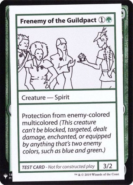 画像1: (PWマークなし)Frenemy of the Guildpact《英語》【Mystery Booster Playtest Cards】 (1)