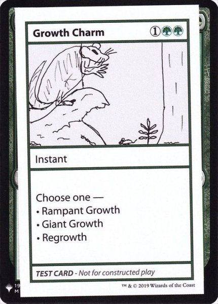 画像1: (PWマークなし)Growth Charm《英語》【Mystery Booster Playtest Cards】 (1)