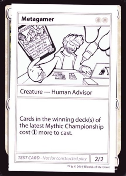 画像1: [EX+](PWマークなし)Metagamer《英語》【Mystery Booster Playtest Cards】 (1)