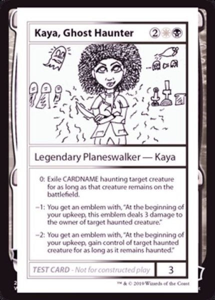 画像1: (PWマークなし)Kaya, Ghost Haunter《英語》【Mystery Booster Playtest Cards】 (1)