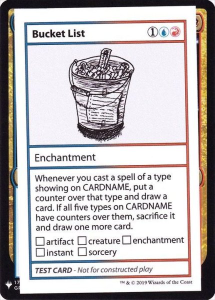 画像1: (PWマークなし)Bucket List《英語》【Mystery Booster Playtest Cards】 (1)