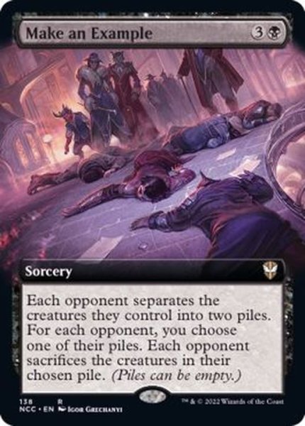 画像1: (フルアート)見せしめ/Make an Example《日本語》【NCC】 (1)