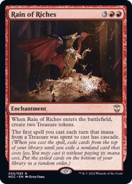 画像1: [EX+]降り注ぐ富/Rain of Riches《英語》【NCC】 (1)