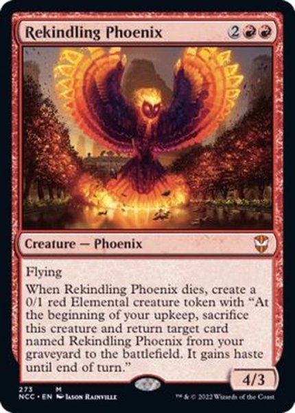 画像1: 再燃するフェニックス/Rekindling Phoenix《英語》【NCC】 (1)