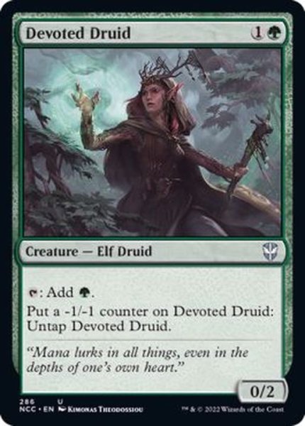 画像1: 献身のドルイド/Devoted Druid《英語》【NCC】 (1)