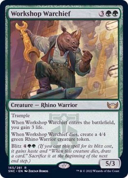 画像1: 作業場の戦長/Workshop Warchief《英語》【SNC】 (1)