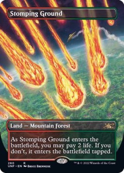 画像1: (フルアート)踏み鳴らされる地/Stomping Ground《英語》【UNF】 (1)
