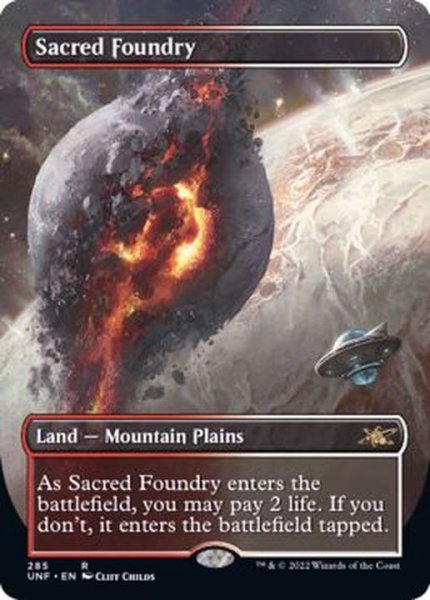 画像1: [EX+](フルアート)聖なる鋳造所/Sacred Foundry《英語》【UNF】 (1)