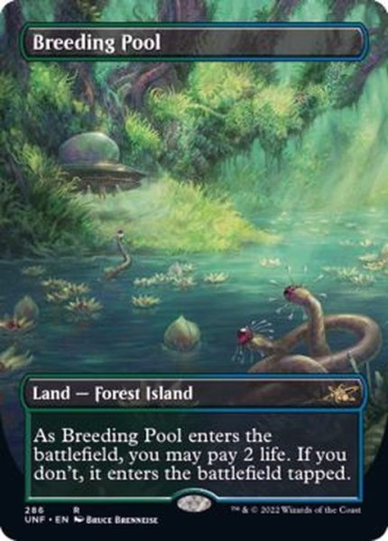 画像1: (フルアート)繁殖池/Breeding Pool《英語》【UNF】 (1)