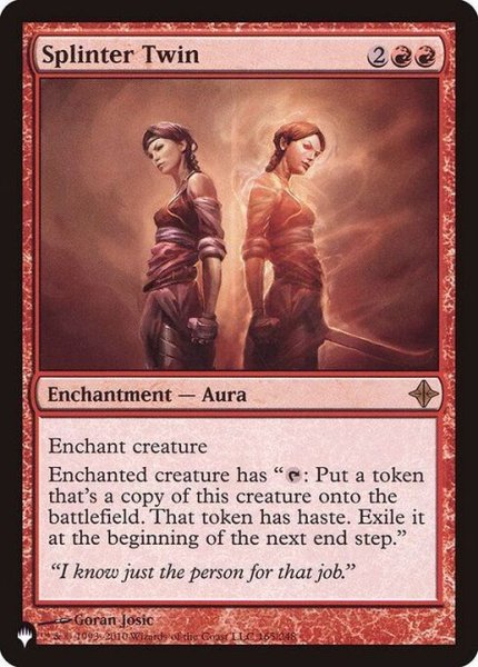 画像1: [EX]欠片の双子/Splinter Twin《英語》【Reprint Cards(The List)】 (1)