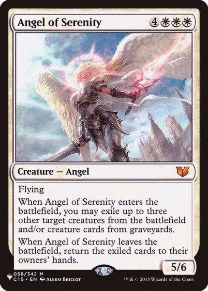 画像1: 静穏の天使/Angel of Serenity《英語》【Reprint Cards(The List)】 (1)