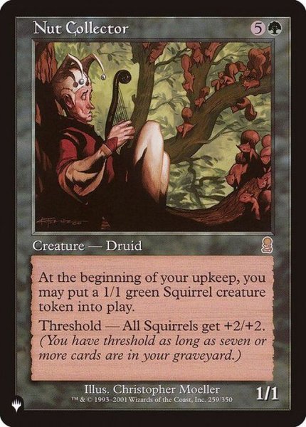 画像1: 木の実拾い/Nut Collector《英語》【Reprint Cards(The List)】 (1)