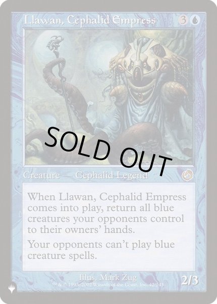 画像1: [EX+]セファリッドの女帝ラワン/Llawan, Cephalid Empress《英語》【Reprint Cards(The List)】 (1)