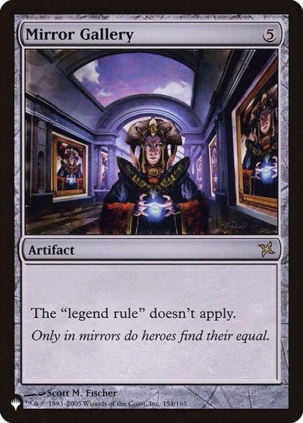 画像1: 鏡の画廊/Mirror Gallery《英語》【Reprint Cards(The List)】 (1)