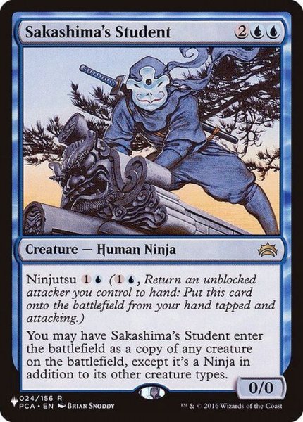 画像1: [EX+]逆嶋の学徒/Sakashima's Student《英語》【Reprint Cards(The List)】 (1)