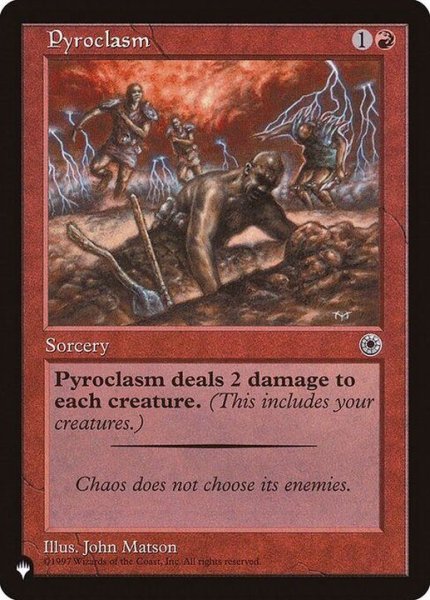 画像1: 紅蓮地獄/Pyroclasm《英語》【Reprint Cards(The List)】 (1)