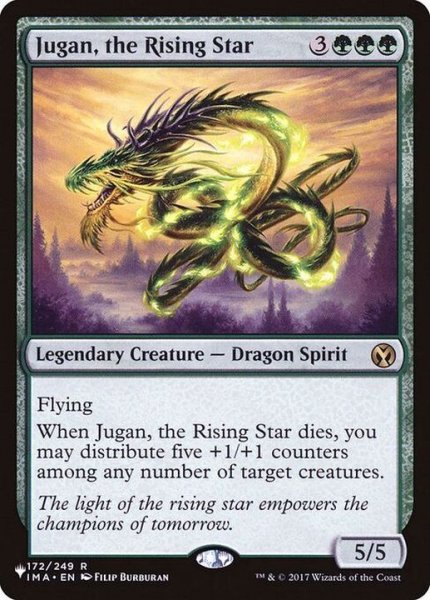 画像1: 昇る星、珠眼/Jugan, the Rising Star《英語》【Reprint Cards(The List)】 (1)