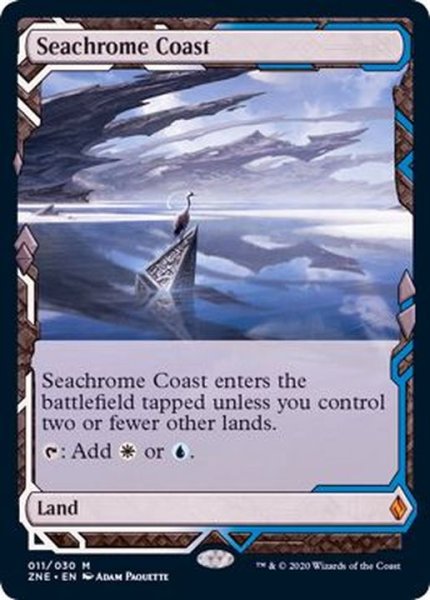 画像1: (FOIL)(フルアート)金属海の沿岸/Seachrome Coast《英語》【ZNE】 (1)
