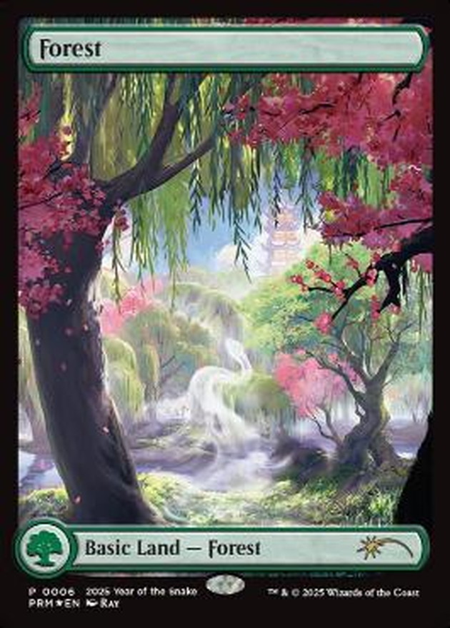 EX+](FOIL)(2025年)(0006)森/Forest《英語》【PRM】