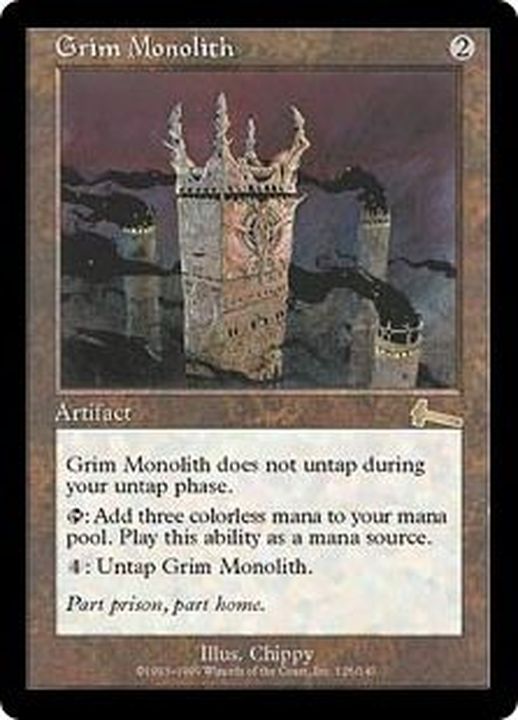 厳かなモノリス/Grim Monolith 日2枚英1枚 MTG | eslflow.com