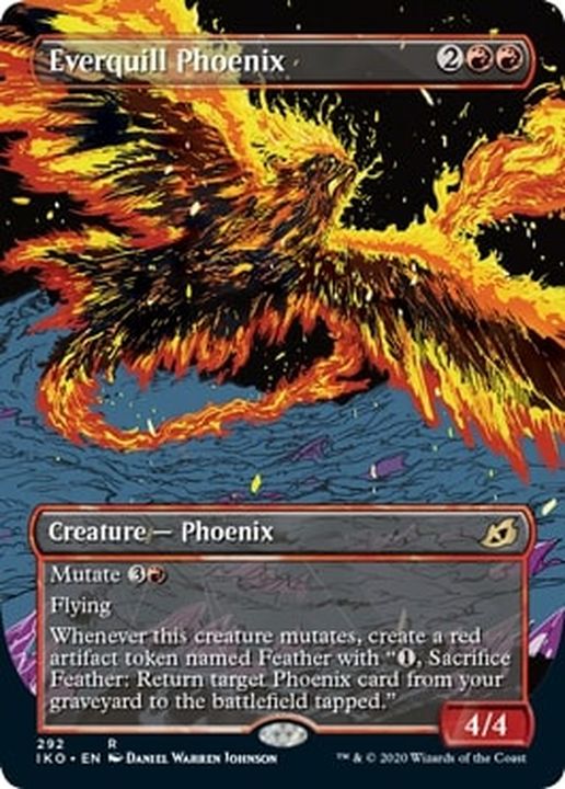 ショーケース枠 永遠羽のフェニックス Everquill Phoenix 英語 Iko