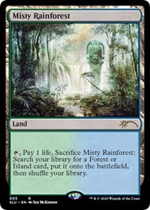 MTG 霧深い雨林/Misty Rainforest 英語版SLU ２枚セットはるの出品一覧