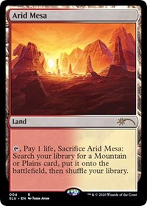 MTG 《乾燥台地/Arid Mesa》【foil】 EXP 英語 - ゲーム