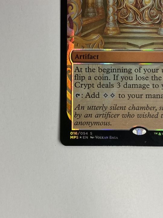 Foil 魔力の墓所 Mana Crypt ジャッジ褒賞 流星マーク