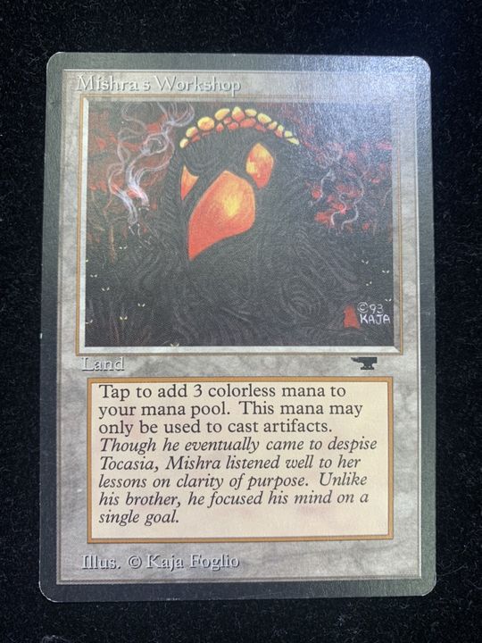MTG Mishra's Workshop 英語 ATQ 鑑定品 アンティキティ 