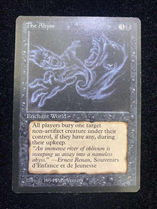 初回限定お試し価格】 MTG The Abyss 英語版 LEG 黒 R ienomat.com.br