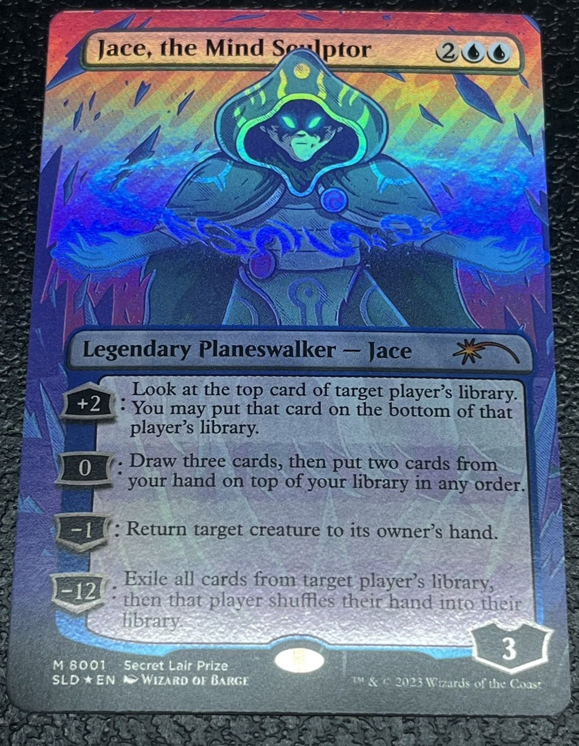 (FOIL)(8001)精神を刻む者、ジェイス/Jace, the Mind Sculptor《英語》【SLD】