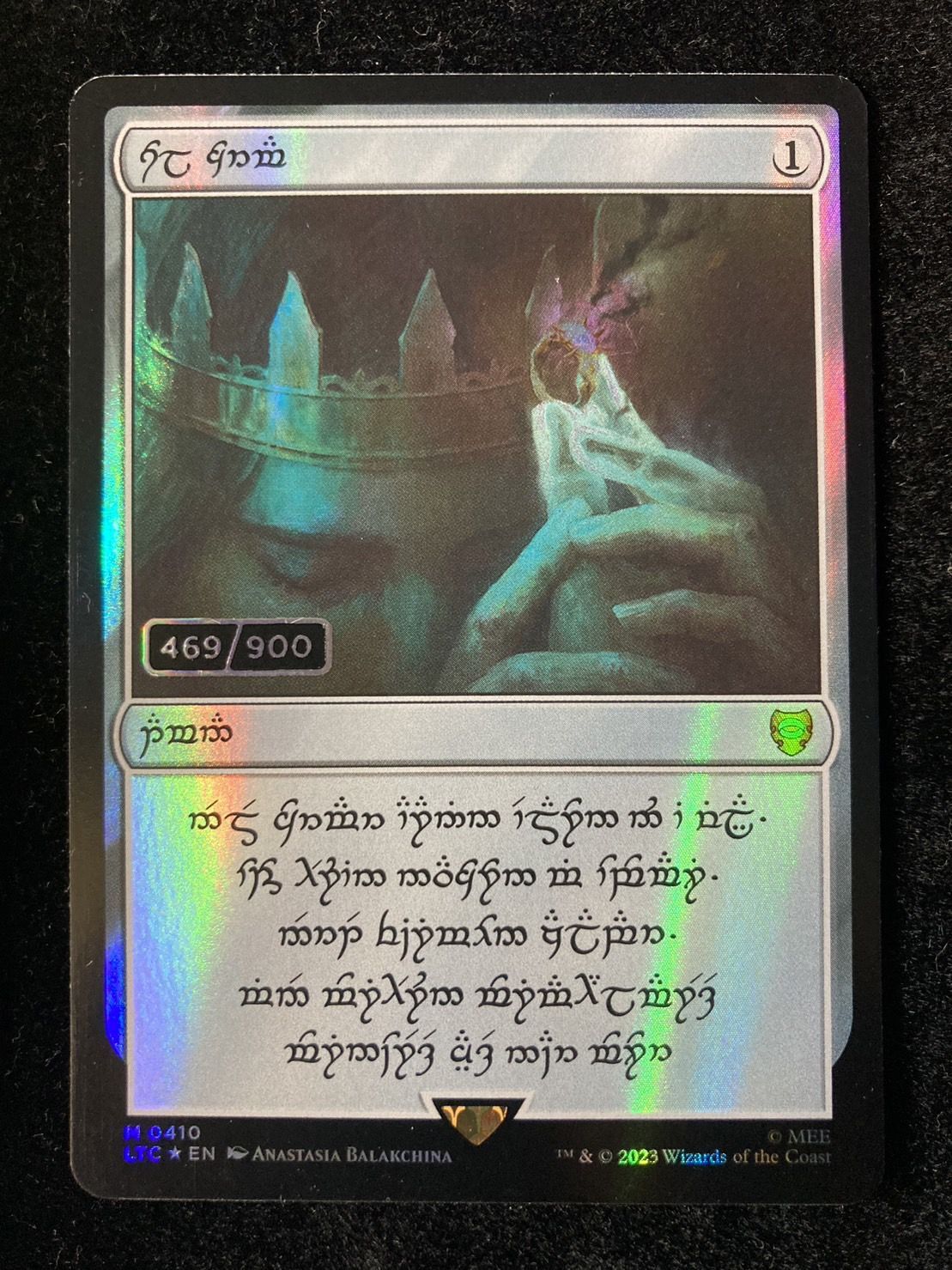 EX+](ダブルレインボウFOIL)(Human)太陽の指輪/Sol Ring《英語》【LTC】