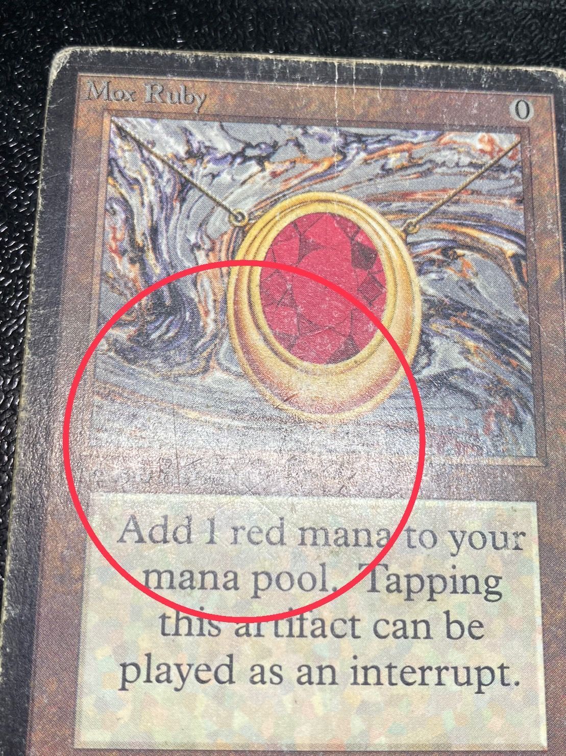 Mox Ruby · Unlimited Edition (2ED) #265 · Scryfall Magic The