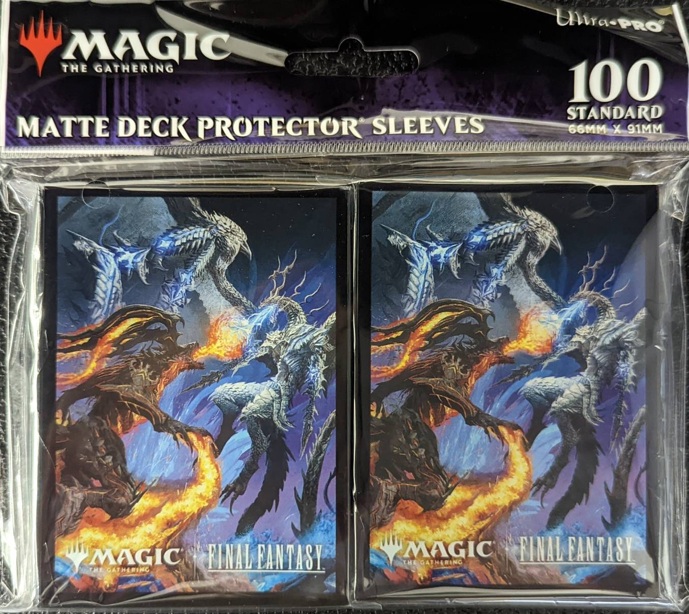 ふ*ん様 【希少】【ウルトラプロ】MTG/FF バハムート＆イフリート ストレー 買取相場】-MtG-【サプライ】 ウルトラプロ デッキプロテクター