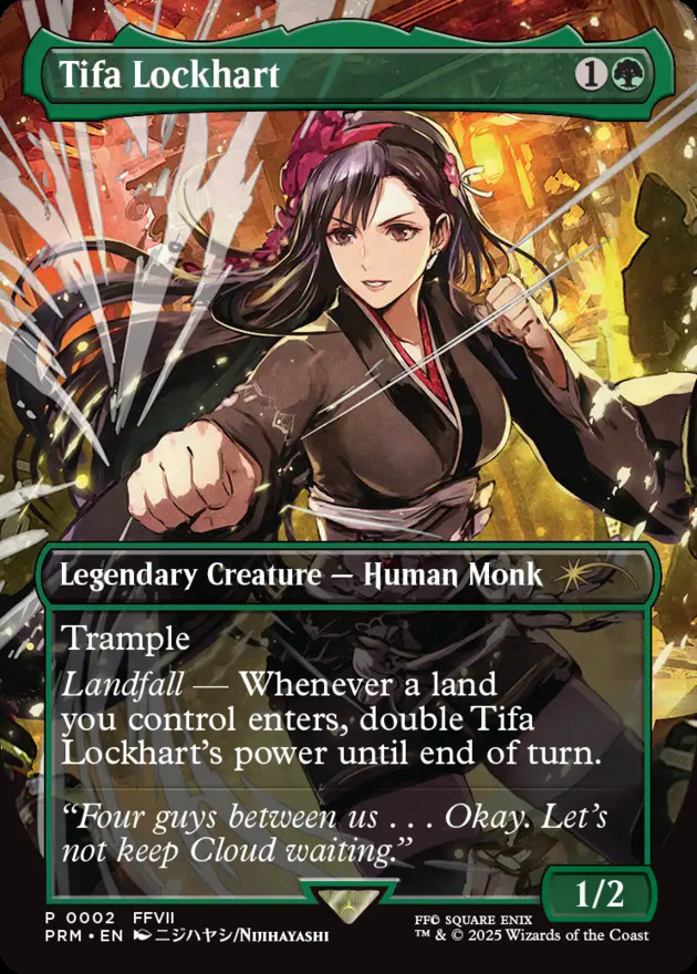 高品質の人気 FOIL)ティファ・ロックハート/Tifa Lockhart《英語》【PRM】 マジック：ザ・ギャザリング