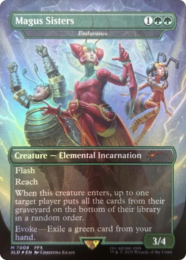 Mtg 「メーガス三姉妹」 (忍耐) FOIL - メルカリ