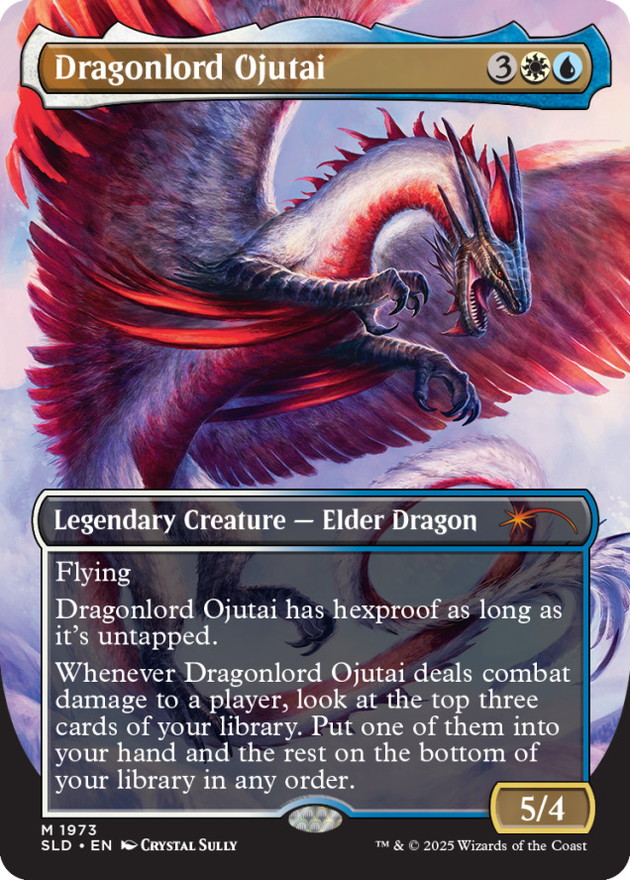 EX+](FOIL)(1973)龍王オジュタイ/Dragonlord Ojutai《英語》【SLD】