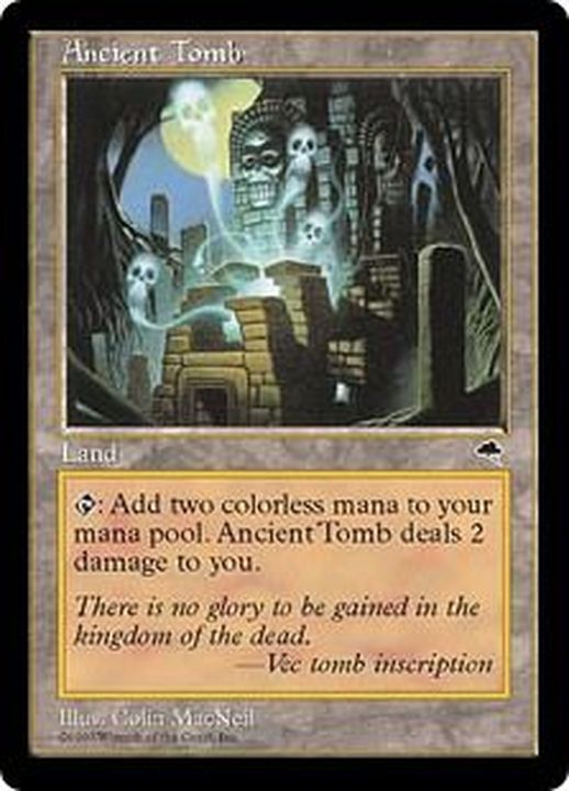 EX]古えの墳墓/Ancient Tomb《日本語》【TMP】 - カードラッシュ[MTG]