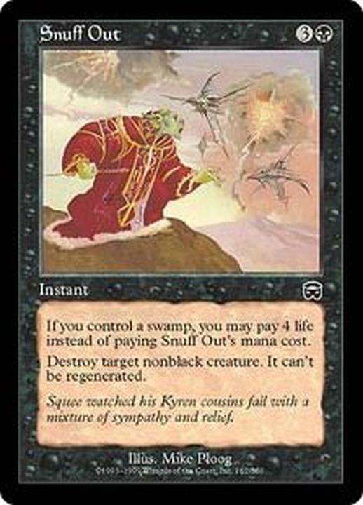 美品 PSA9/Foil】殺し/Snuff Out [MMQ/日本語]-