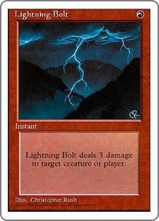 稲妻/Lightning Bolt《英語》【4ED】