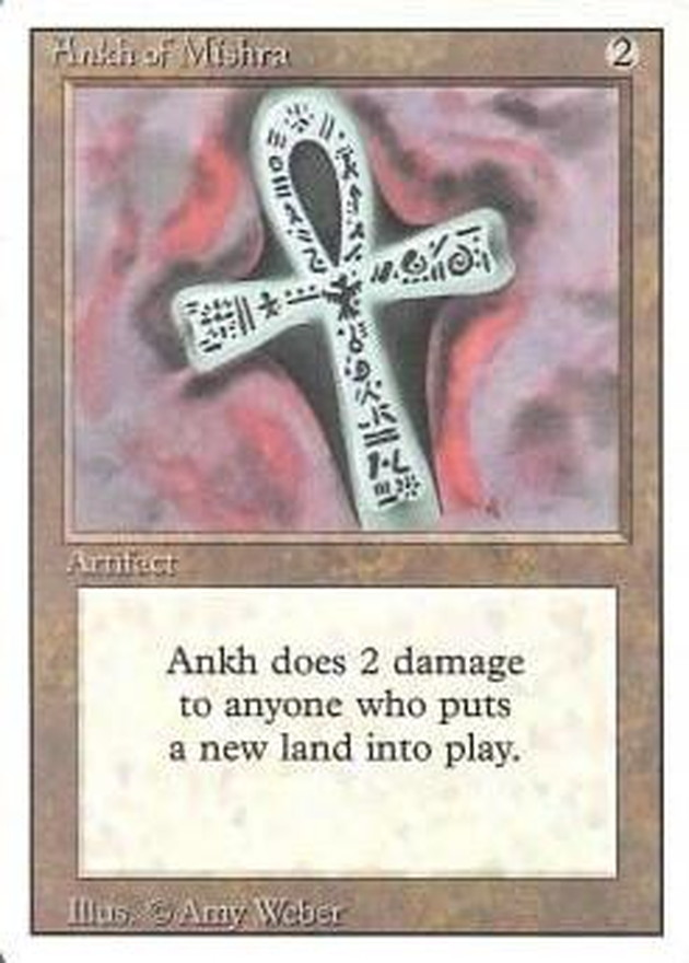 ミシュラのアンク ミシュラのアンク/Ankh of Mishra《英語》【3ED】