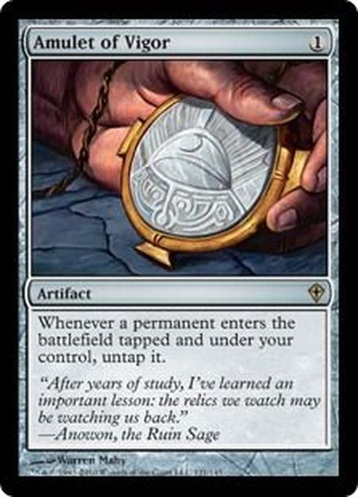 ワールドウェイクの精力の護符 英語 MTG - マジック：ザ・ギャザリング