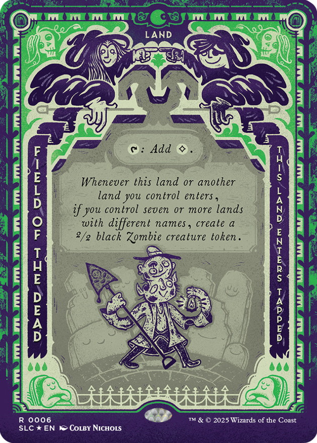 FOIL)(0006)死者の原野/Field of the Dead《英語》【SLC】