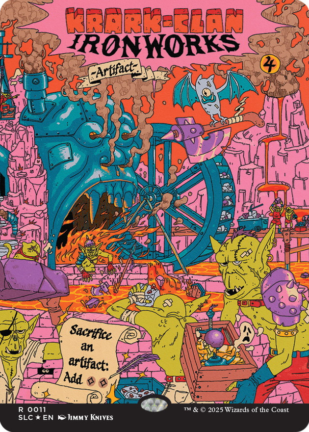 EX+](FOIL)(0011)クラーク族の鉄工所/Krark-Clan Ironworks《英語》【SLC】