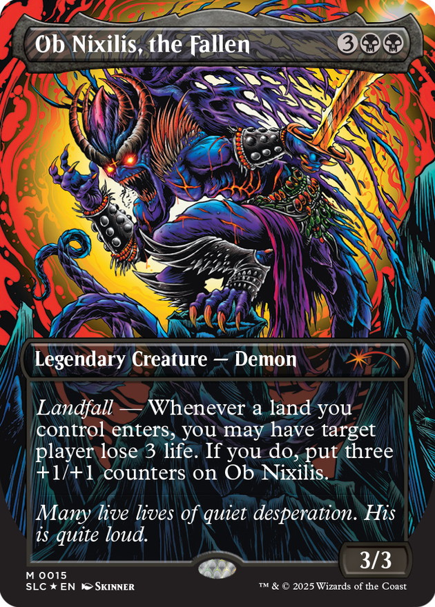 FOIL)(0015)堕ちたる者、オブ・ニクシリス/Ob Nixilis, the Fallen